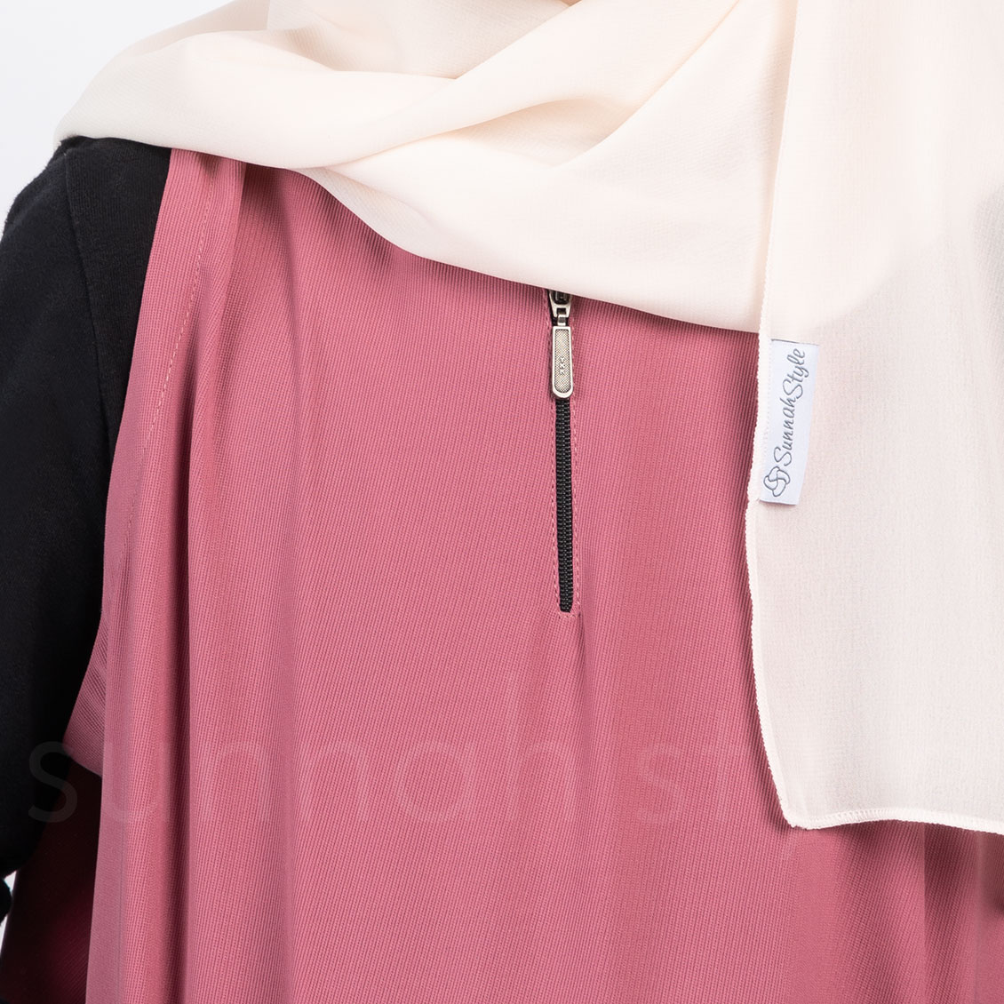 Sunnah Style Girls Essentials Sleeveless Abaya Desert Rose Pink
